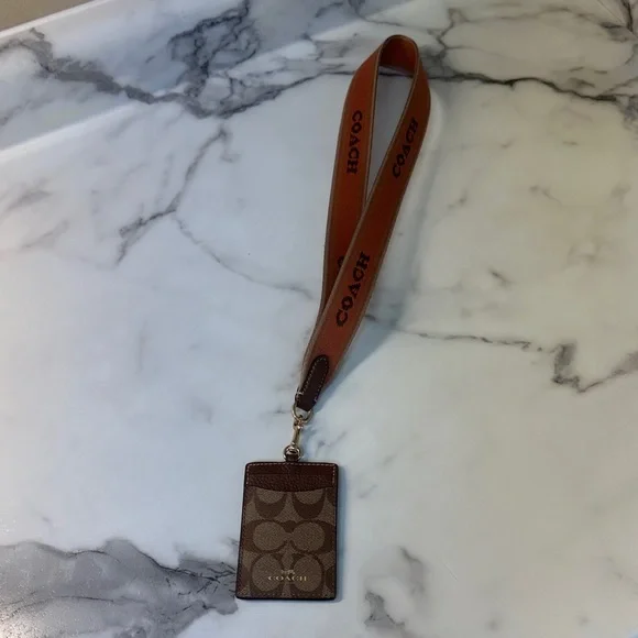 Coach Card/Key Ring - Picture 1 of 5